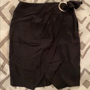 NWT Wrap pencil skirt with belt